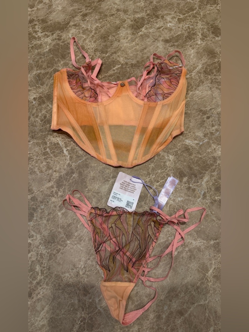Savage X Fenty Beneath the Surface Size Medium Matching Set